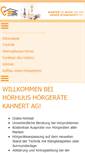 Mobile Screenshot of hoerhuus.ch